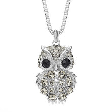 Load image into Gallery viewer, Owl of Wisdom Crystal Necklace