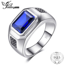 Load image into Gallery viewer, The El Royal Sapphire Sterling Silver Ring