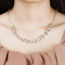 Load image into Gallery viewer, Butterfly Necklace in 18K White Gold Plated