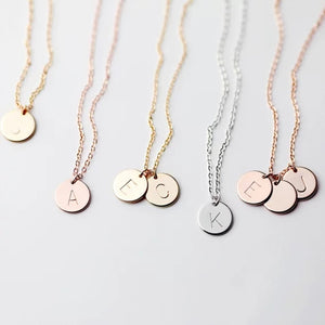 Personalized Disk Necklace