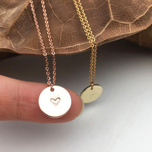 Load image into Gallery viewer, Personalized Disk Necklace