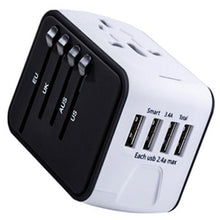 Load image into Gallery viewer, Universal Travel Charger Adapter 4 USB